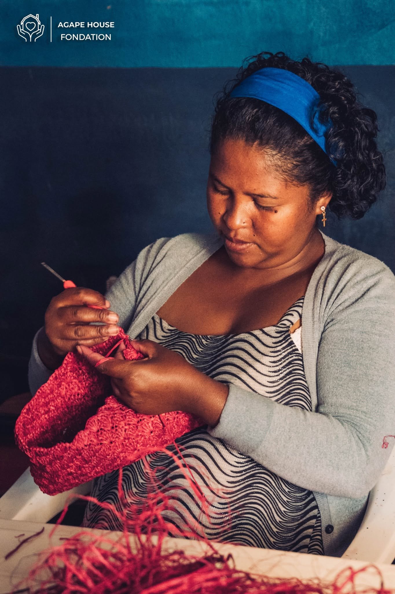 Dedicated Malagasy artisan
